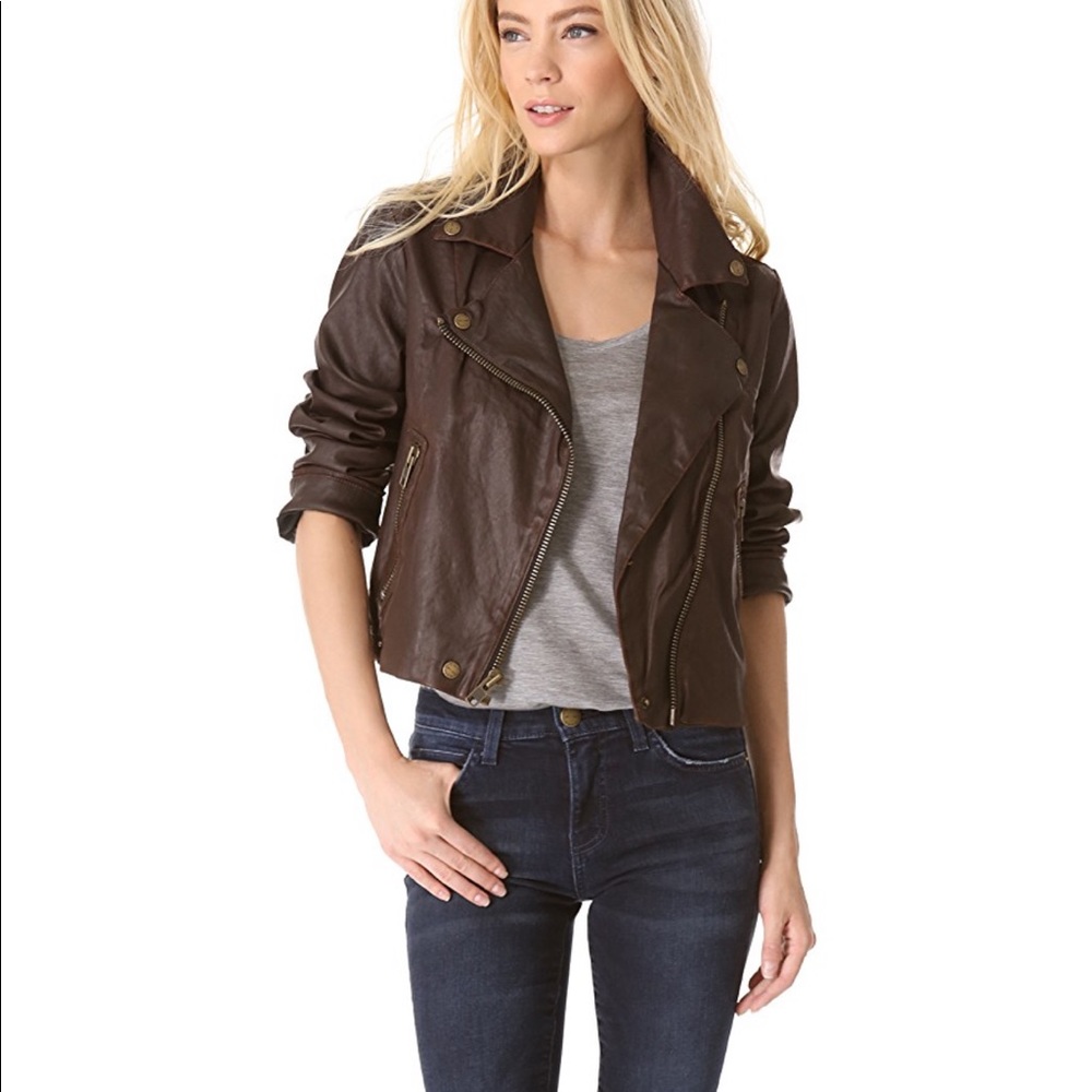 NWOT current/Elliot Soho Biker Jacket